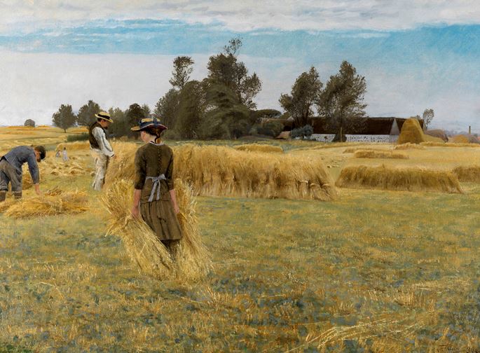 Laurits Andersen Ring - Harvest time, Ladby | MasterArt